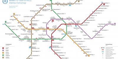 Žemėlapis Vienos metro app