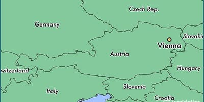 Vienoje žemėlapio