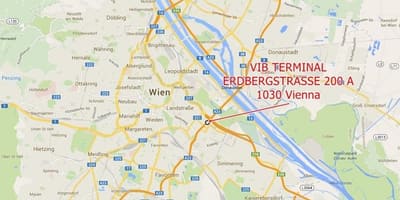 Žemėlapis Vienos erdberg
