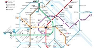 Austrija tramvajų žemėlapyje